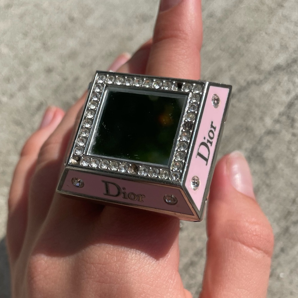 Dior Princess Ring gloss & rouge à lèvres gloss and lipstick 001 vintage, rare